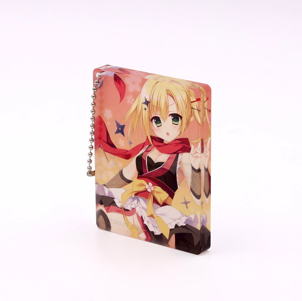 フローラル・フローラブ アクリルブロックキーホルダー あーちゃん
