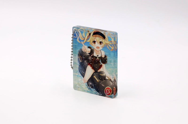 まいてつ キューブアクリルキーホルダー オリヴィ