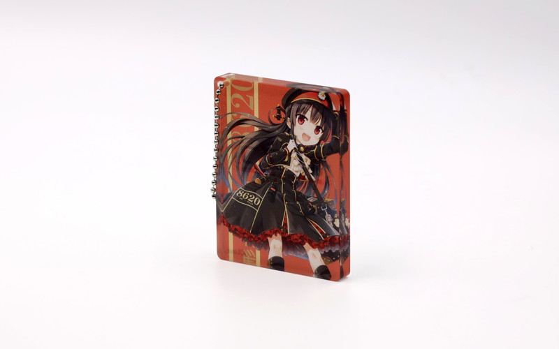 まいてつ キューブアクリルキーホルダー ハチロク