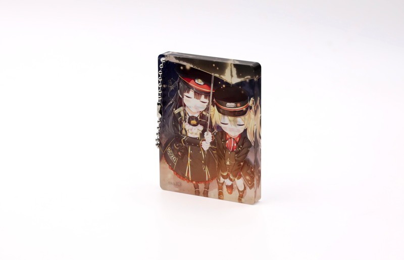 まいてつ キューブアクリルキーホルダー ハチロク＆オリヴィ