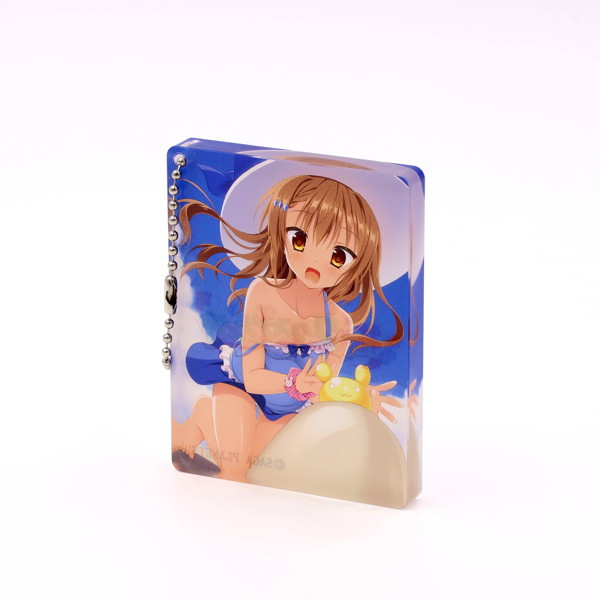 花咲ワークスプリング！ アクリルブロックキーホルダー ののか