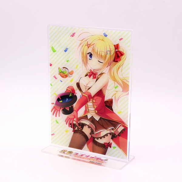 金色ラブリッチェ A5サイズアクリルスタンド リバーシブルタイプ 玲奈