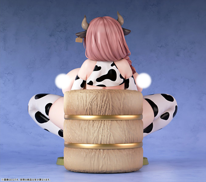 肉感少女 牛ママの初仕事 牧野さん 1/6スケール塗装済み完成品フィギュア 画像5