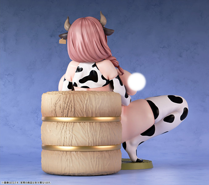 肉感少女 牛ママの初仕事 牧野さん 1/6スケール塗装済み完成品フィギュア 画像6