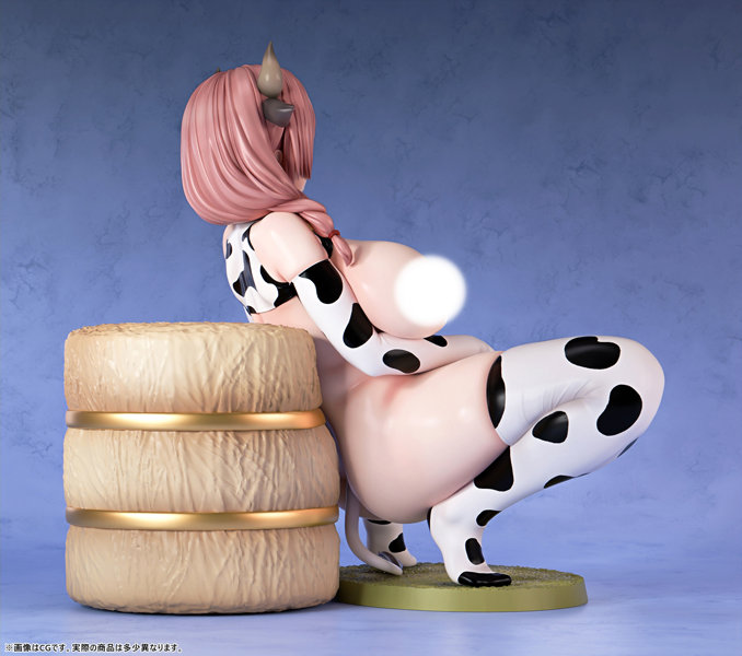 肉感少女 牛ママの初仕事 牧野さん 1/6スケール塗装済み完成品フィギュア 画像7