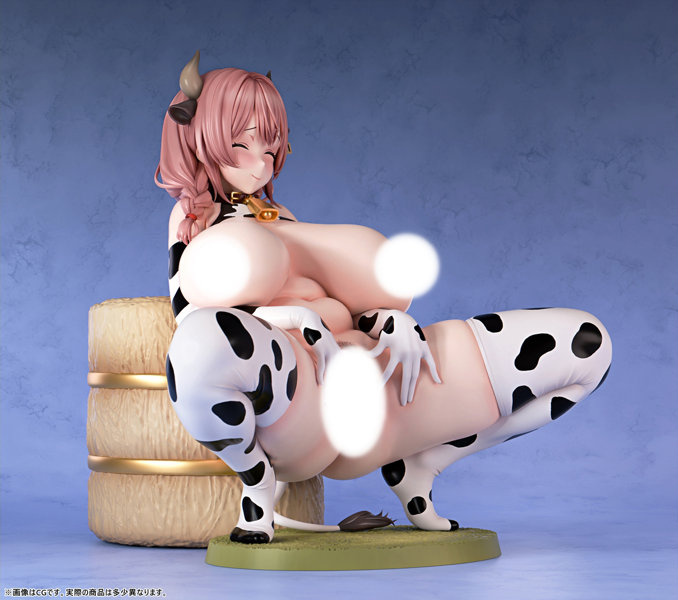 肉感少女 牛ママの初仕事 牧野さん 1/6スケール塗装済み完成品フィギュア 画像8