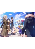 【FANZA限定】海と雪のシアンブルー 特別限定版 描き下ろしB2タペストリー付きのサムネイル画像