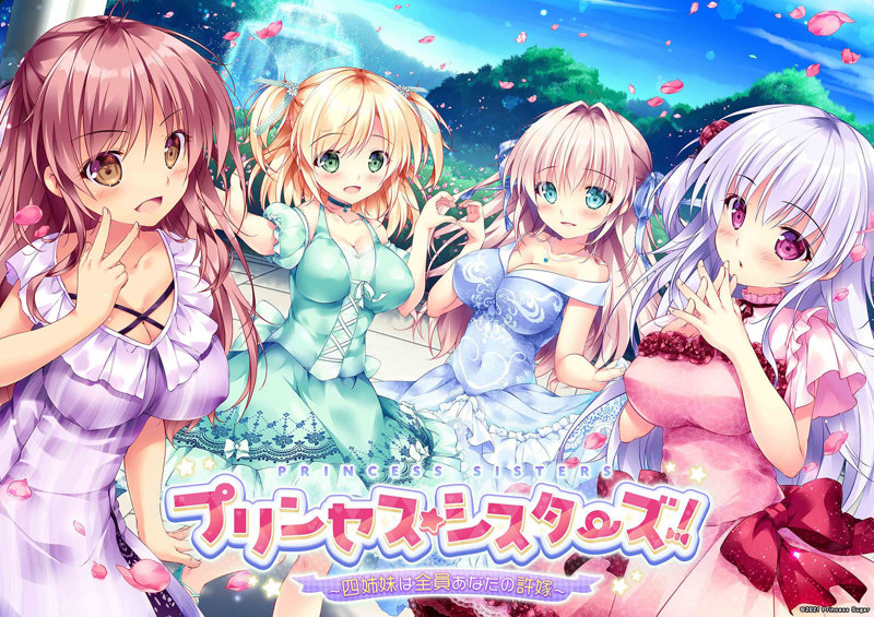 プリンセス☆シスターズ！～四姉妹は全員あなたの許嫁～ 抱き枕カバー付き豪華版