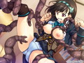 寄生触手男に寝取られ悶える家族 画像1