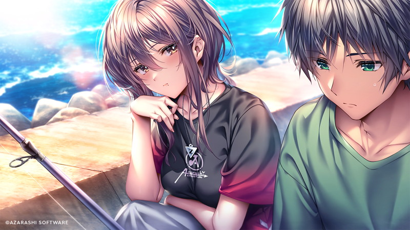 【FANZA限定】アマカノ3 描き下ろしB2タペストリー(Wスエード)付き 画像5