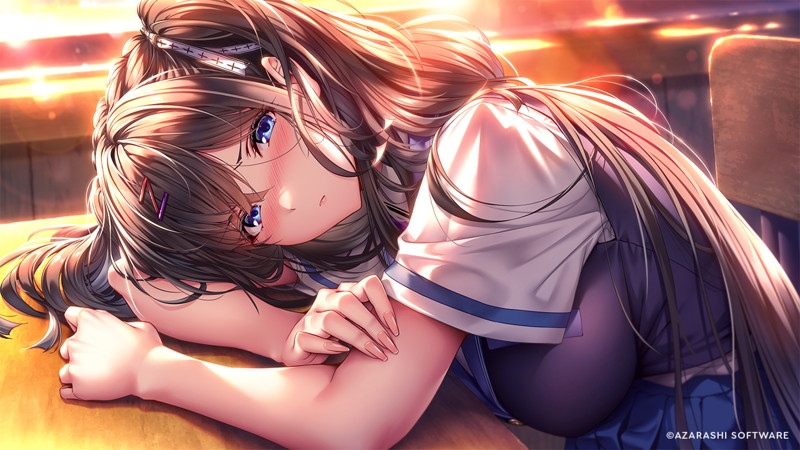 【FANZA限定】アマカノ3 描き下ろしB2タペストリー(Wスエード)付き 画像9