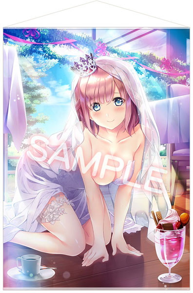 フミオ先生 描き下ろし「ダキカノアフター」名塚里咲（なづか りさ） A1タペストリー