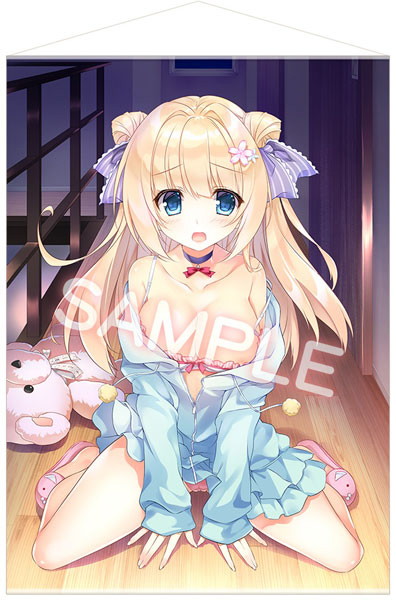 ななろば華先生 描き下ろし「ダキカノ」櫛田ころね（くしだ ころね） A1タペストリー