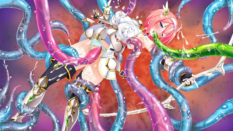 魔法聖女 姫騎士カノン くっ殺せ! 触手まみれの巨乳変身美少女戦士 画像7