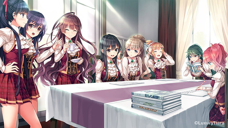 【FANZA限定】お嬢様の半分は恋愛で出来ています! オリジナルA4タペストリー付 画像9