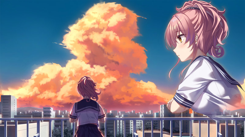 【FANZA限定】夏への方舟1・2・3パック オリジナルA6アクリルパネル（金属脚1本付属）付き 画像12