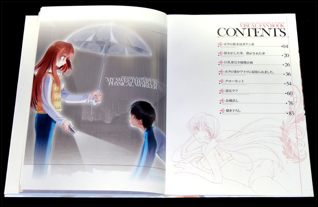 ボクの彼女はガテン系 ビジュアルファンブック ゲーム本編同梱 画像1