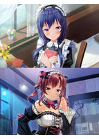 カスタムオーダーメイド3D2＆2.5 キャラクターパック 無口で甘えたがりな文学少女＆天然サディスティックな小悪魔セットパック