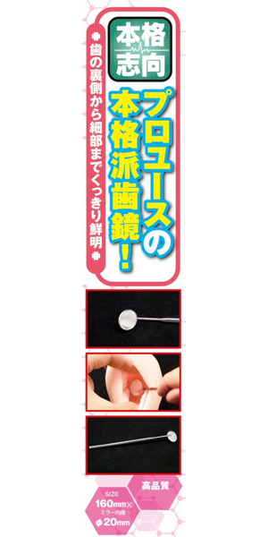 オトナのお医者さんごっこ 歯鏡 画像1