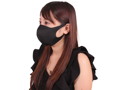 男女兼用 水着マスク ブラック 画像1