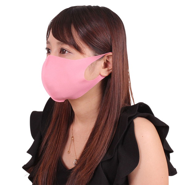 男女兼用 水着マスク ピンク 画像2