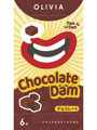 オリヴィア ナチュラルラテックスダム 6枚入り チョコレート