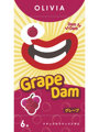 オリヴィア ナチュラルラテックスダム 6枚入り グレープ