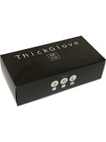 ThickGlove Black 50枚入り Lサイズ（スィックグローブ ブラック）