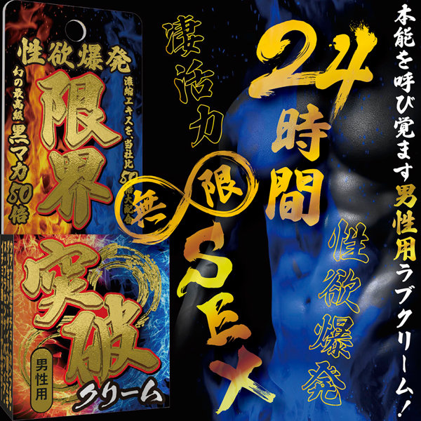 限界突破クリーム 凄活力(男性用) 画像3