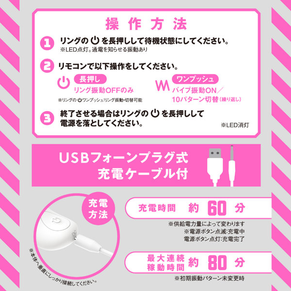 超!ぷにっとりんぐ 電動会陰 ソフト 画像5