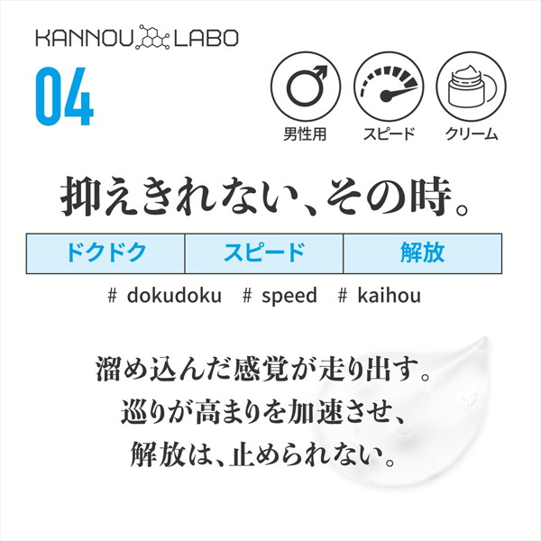 官能ラボ04 速射クリーム（LAB004） 画像1