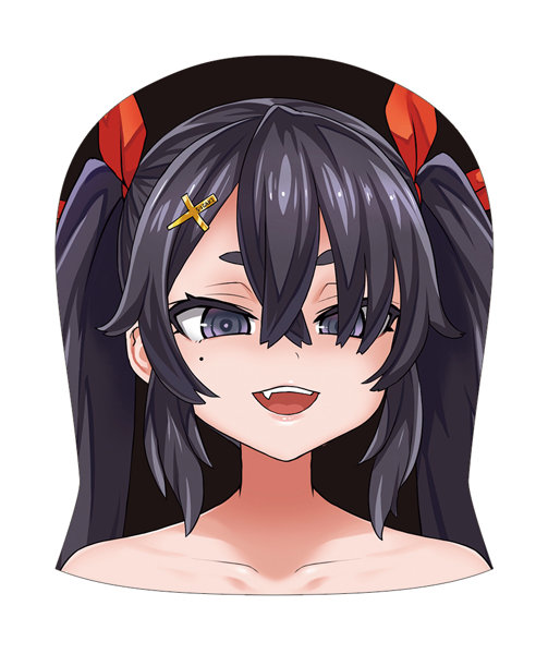 プリントメッシュ全頭マスク#1 合歓垣天音 画像2