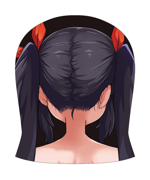 プリントメッシュ全頭マスク#1 合歓垣天音 画像3