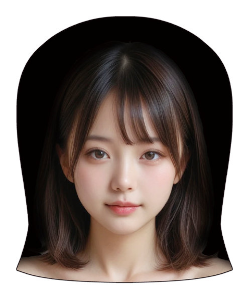 プリントメッシュ全頭マスク#2 AI 画像2