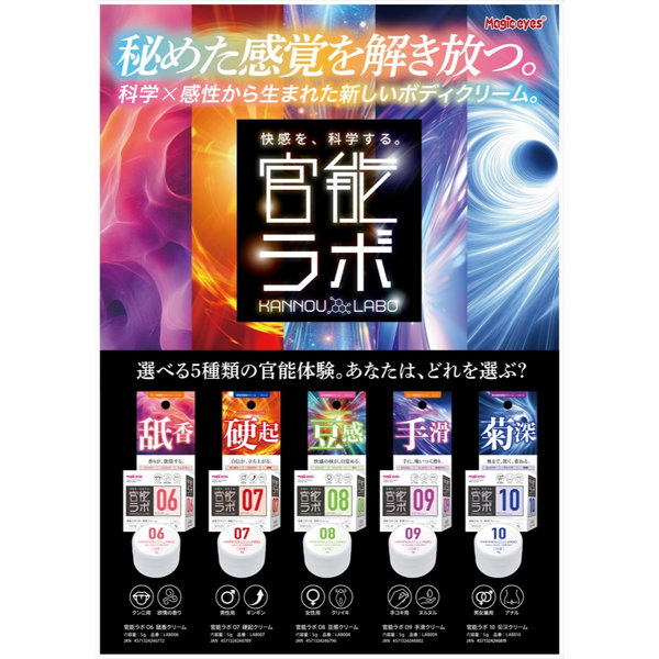官能ラボ09 手滑クリーム（LAB009） 画像4