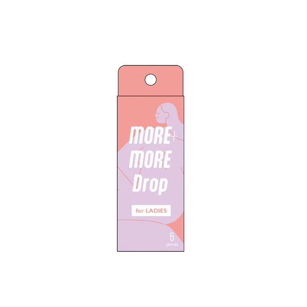 MORE＋MORE Drop モアモアドロップフォーレディース（女性用）