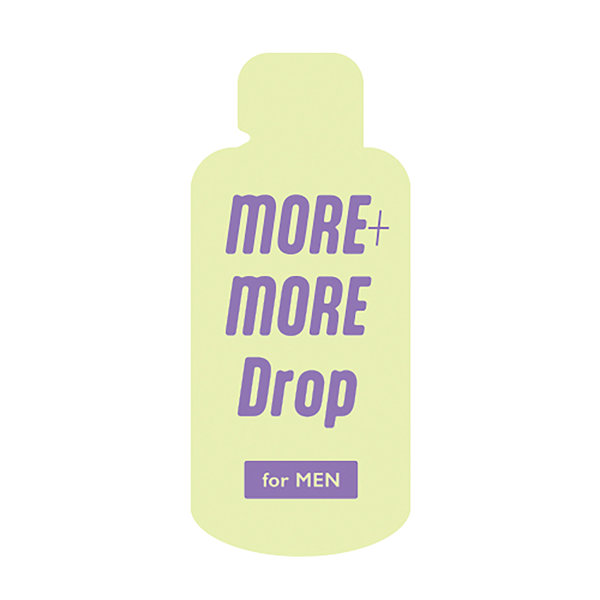 MORE＋MORE Drop モアモアドロップフォーメン（男性用）の商品画像 2