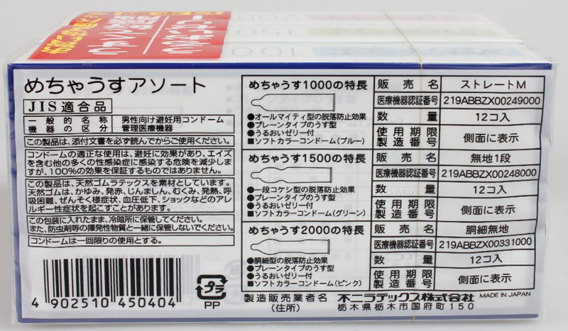 めちゃうすアソート3P(12個入り) 画像5