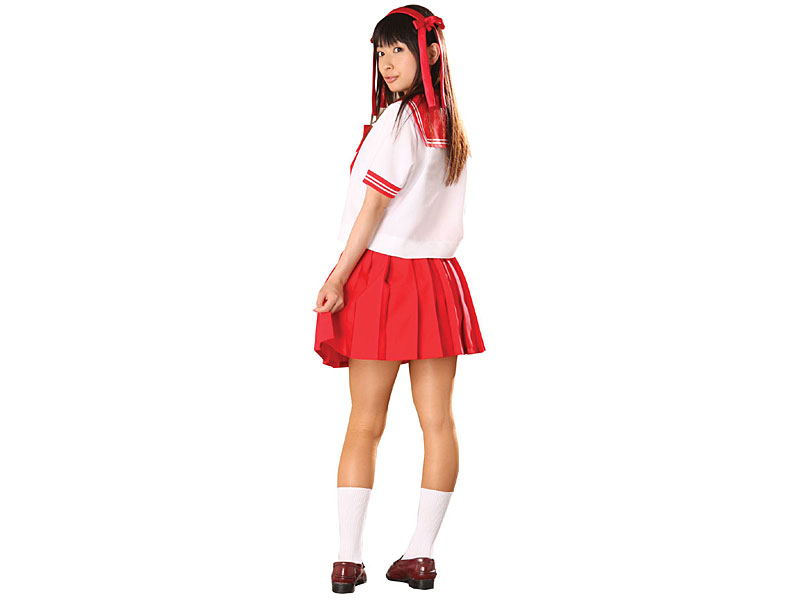 アキバセーラー服レッド 画像1