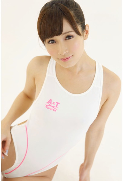 薄々競泳水着(ピュアホワイト2) 画像5