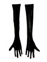 【癒しフル】 スーパーウェット ロング グローブ 【サイズ】M 【カラー】黒｜cosplay1055