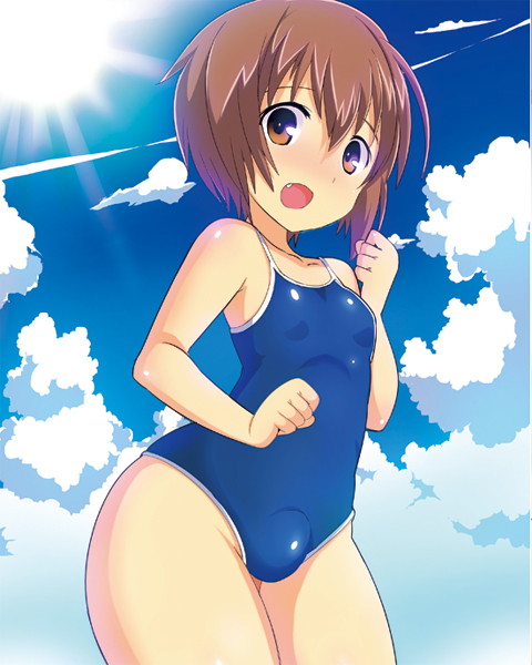 男の娘のコス 【スク水っ娘】 画像3