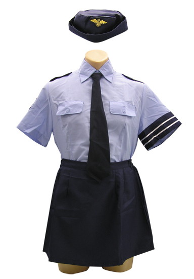 男の娘のコス 【婦警さん】 画像1