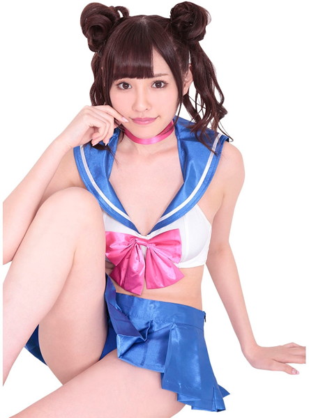 月夜に輝くセーラービキニ 画像4