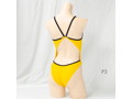 REALISE（リアライズ） 【N-0331BC】バイカラートライアングルバックスイムスーツ/Bicolor Triangle Back Swimsuit（Wカレンダー加工） （P3 LL） 画像2