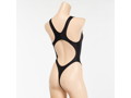 REALISE（リアライズ） 【T-111】 ワンピーススイムスーツ ｜ Circular hole swimsuit / Thong-back（Wカレンダー加工） （3L， BLACK） 画像1