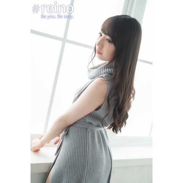 例のニット/スキ見せワンピースグレー 画像19