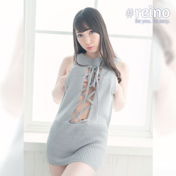 例のニット/紐解きミニドレスグレー 画像16