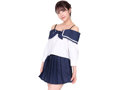 新学期からルーズショルダーセーラー服 画像1