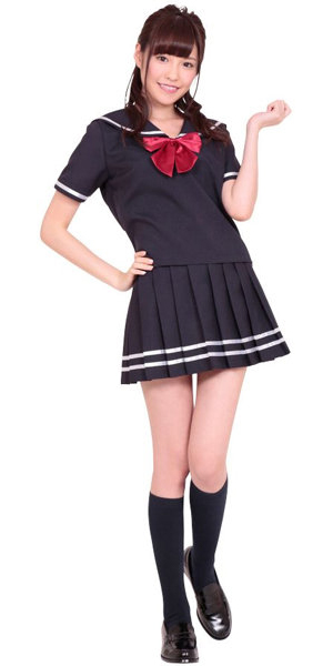 純情ダブルラインセーラー服 画像3